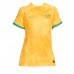 Maillot de foot Australie Domicile vêtements Femmes Monde 2022 Manches Courtes